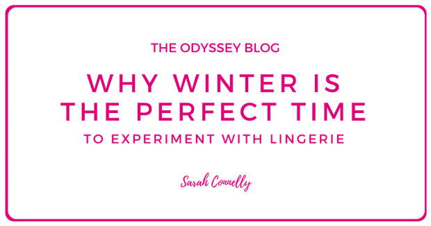 The Odyssey Blog - why winter is the perfect time to experiment with lingerie