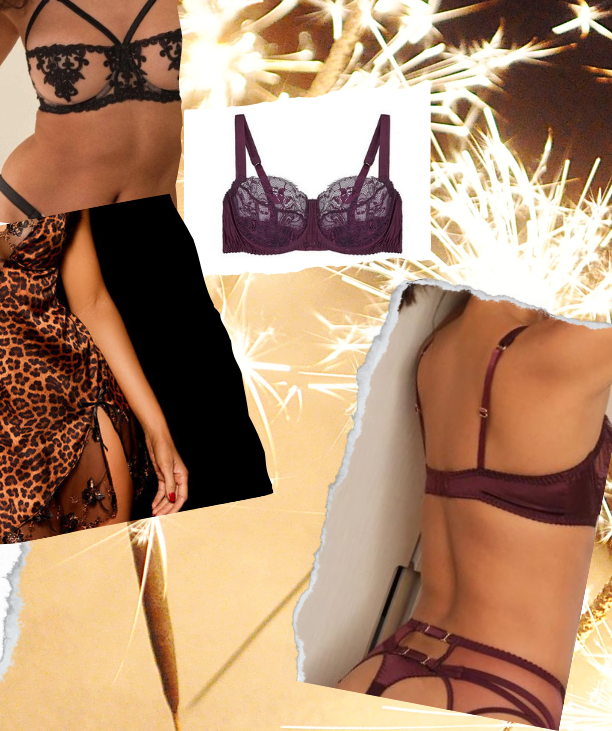 Sarah C, Luxury lingerie shopping, Date Night Diva mood board