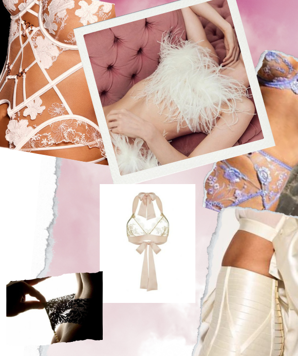 Sarah C, Luxury lingerie shopping, Luxe Love Affair mood board